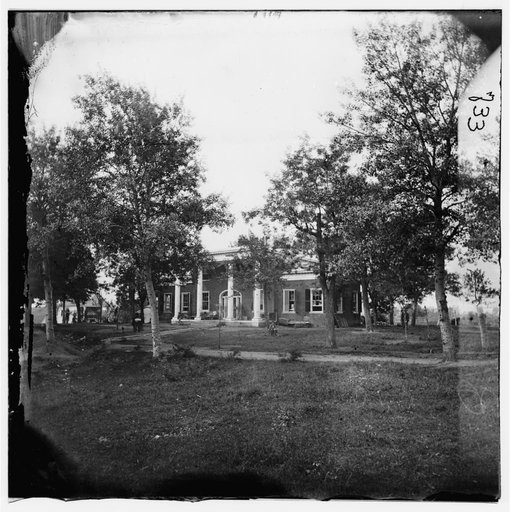Fredericksburg, Virginia. Marye's house where the Irish Legion fell, December [13], 1862