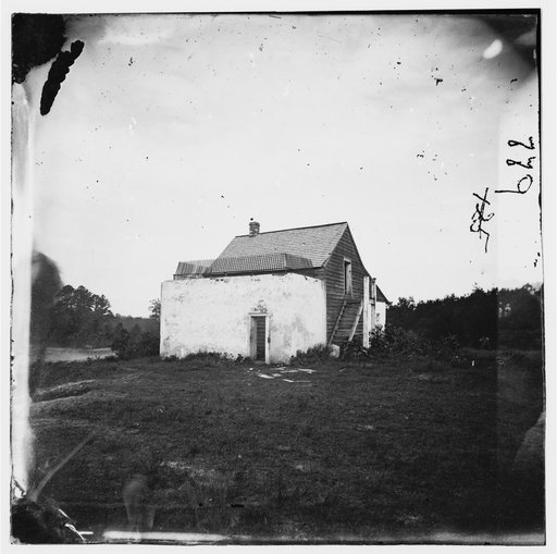 Charles City Court House, Virginia. View of jail
