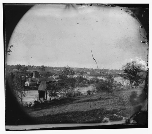Richmond, Virginia. View of Belle Isle