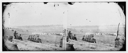 Cumberland Landing, Virginia. Federal encampment on the Pamunkey
