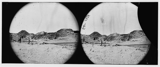 Fort Fisher, North Carolina. Interior view