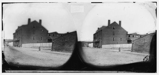 Richmond, Virginia. Castle Thunder. Warehouse used as a prison