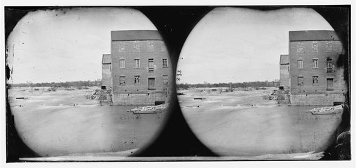 Richmond, Virginia. Mills in Manchester, on south side of river