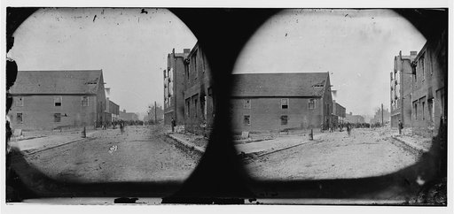 Richmond, Virginia. Libby prison on Cary street