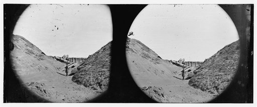 Fort Fisher, North Carolina. Dismounted gun