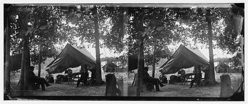 Culpeper, Virginia. Kimball's tent