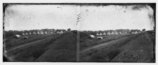 Washington, District of Columbia]. Camp beside [Fort Totten