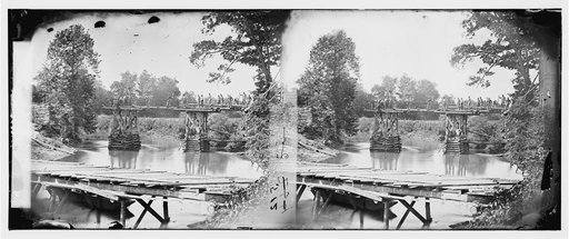 Sulphur Springs, Virginia (vicinity). Bridge over the north fork of the Rappahannock River
