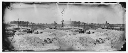 Petersburg, Virginia. Fort Haskell