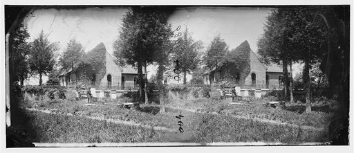 Petersburg, Virginia. Blandford church and graveyard