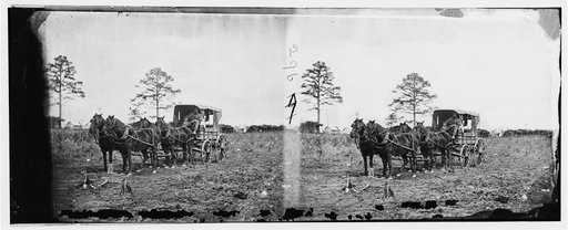 Falmouth, Virginia. Mail wagon for headquarters, Army of the Potomac