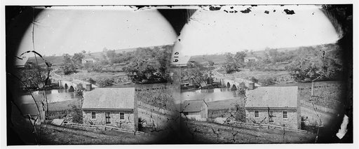 Antietam, Maryland. Antietam Bridge, eastern view