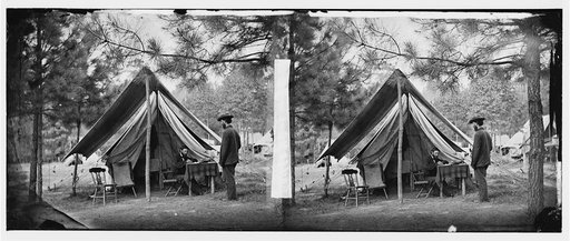 Harrison's Landing, Virginia. Headquarters of Signal Corps