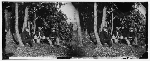 Elk Mountain, Maryland. Lts. Edward C. Pearce, John C. Babcock and Rockwell (center)