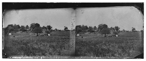 Manassas, Virginia (vicinity). Camp of General Irvin McDowell's body guard