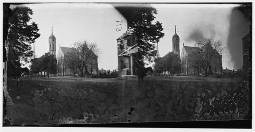 Fredericksburg, Virginia. Court house