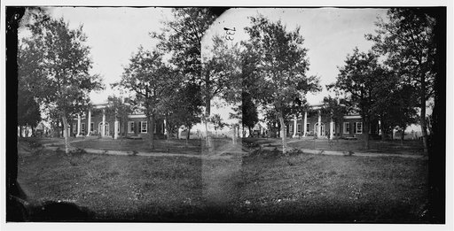 Fredericksburg, Virginia. Marye's house where the Irish Legion fell, December [13], 1862