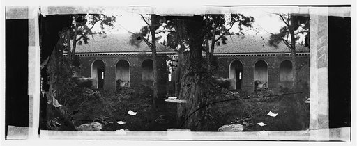 Charles City Court House, Virginia. View of Court House