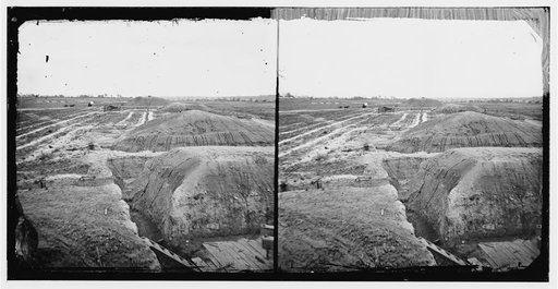 Petersburg, Virginia. Fortifications