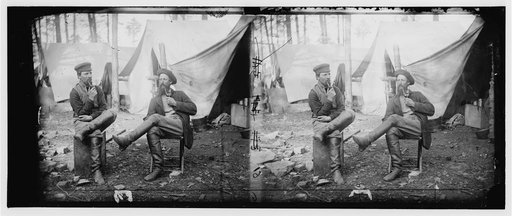 Brandy Station, Virginia]. Discussing the probilities of the next move