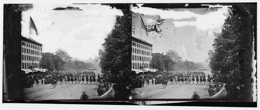 Washington, District of Columbia. Grand review of the army