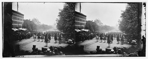 Washington, District of Columbia. Grand review of the army
