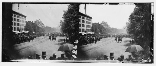 Washington, District of Columbia. Grand review of the army