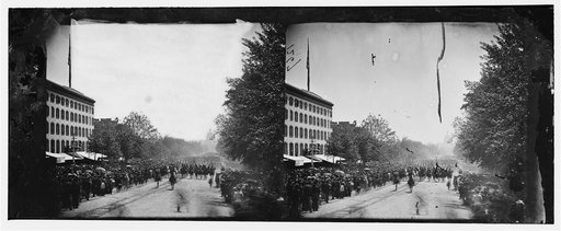 Washington, District of Columbia. Grand review of the army