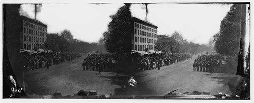 Washington, District of Columbia. Grand review of the army