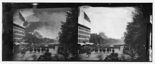Washington, District of Columbia. Grand review of the army