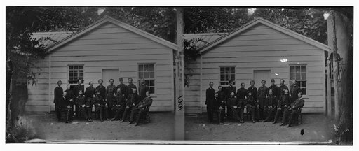Washington, District of Columbia. Gen. Christopher C. Augur & staff