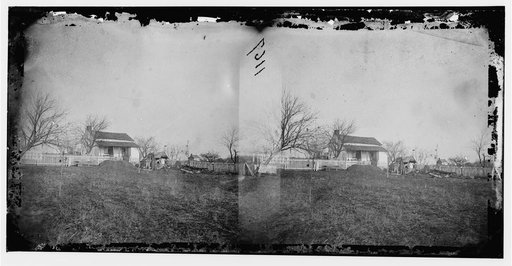 Gettysburg, Pennsylvania. Gen. George G. Meade's headquarters