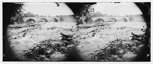 Antietam, Maryland. View of Antietam bridge