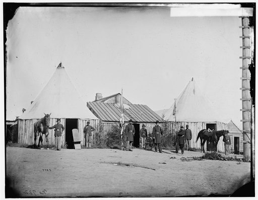 Prospect Hill, Virginia. Headquarters of 13th New York Cavalry