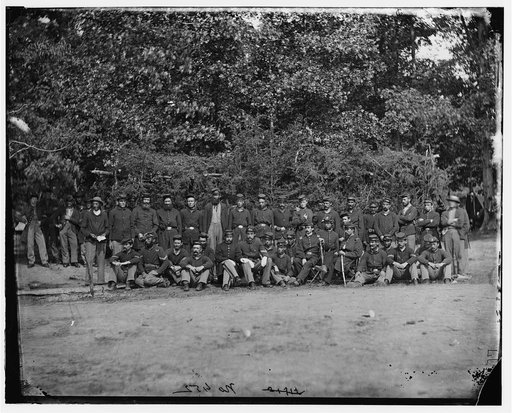 Bealeton, Virginia. Company D, 93d New York Infantry