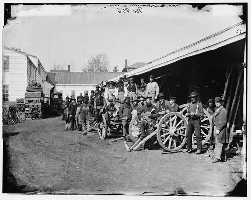 Washington, District of Columbia. Government repair shops. Wheelright shop