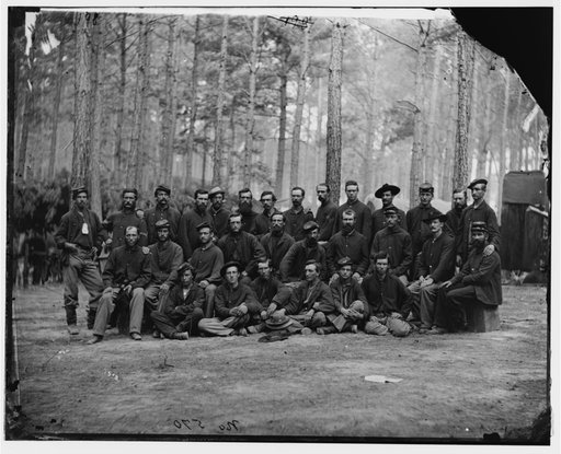Co. "B", U.S. Engineers, in front of Petersburg, Aug. 1864
