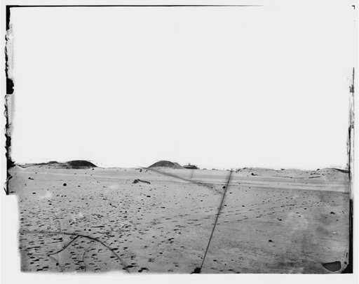 Fort Fisher, North Carolina. Sea face from tenth traverse to end