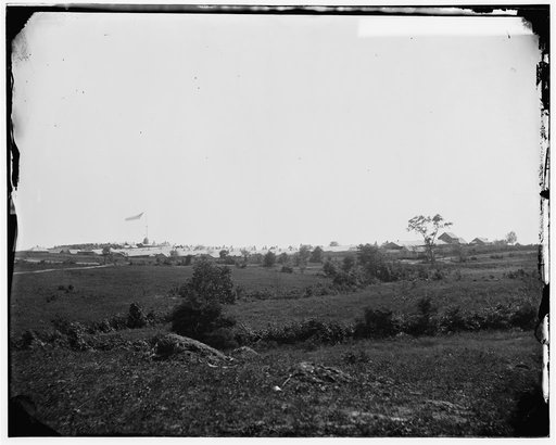 Prospect Hill, Virginia. Distant view of the camp of the 13th New York Cavalry