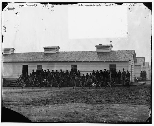District of Columbia. Company K, 3d Regiment Massachusetts Heavy Artillery at Fort Stevens