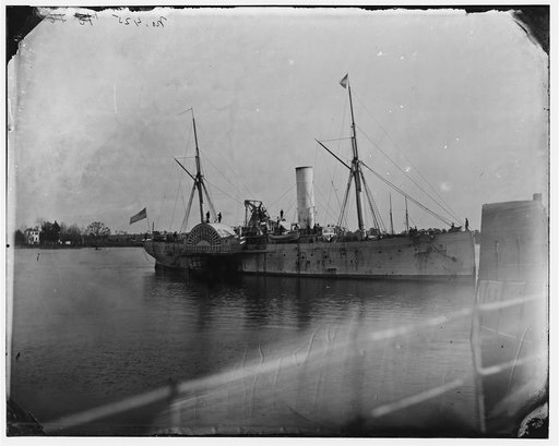 Hampton Roads, Virginia. Steamer FORT JACKSON
