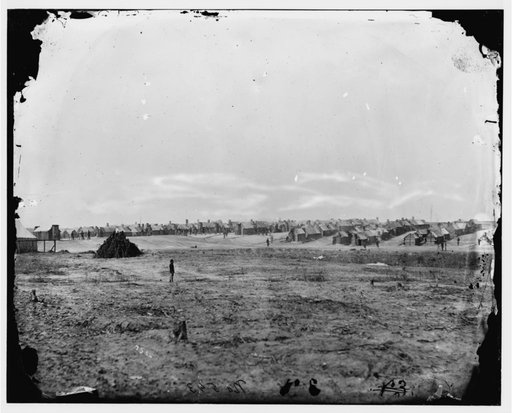 Petersburg, Virginia. Camp of 2d Wisconsin Infantry
