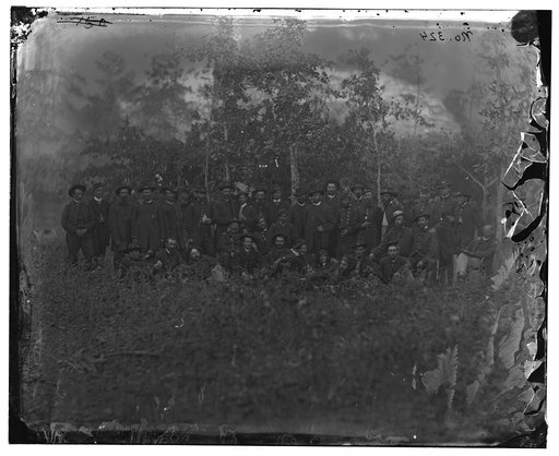 Petersburg, Virginia (vicinity). Officers of 50th New York Engineers