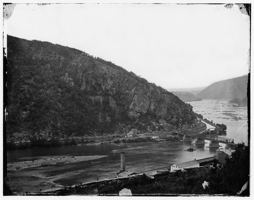 Harper's Ferry, West Virginia. View of Maryland Heights