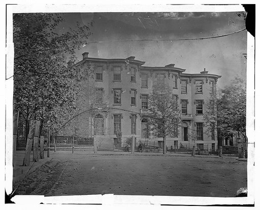 Richmond, Virginia. Houses on Governor Street