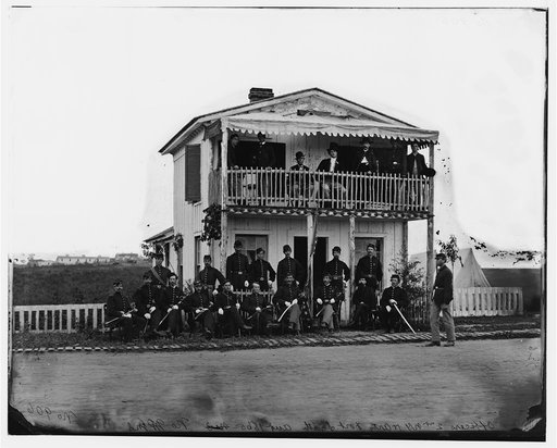 Washington, District of Columbia. Company H, 10th U.S. Veteran Reserve Corps [i.e. 2nd New York Heavy Artillery Regiment