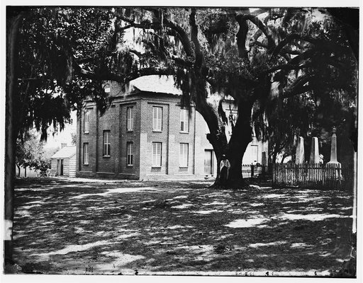 Brick Church, near Frogmore, St. Helena, South Carolina