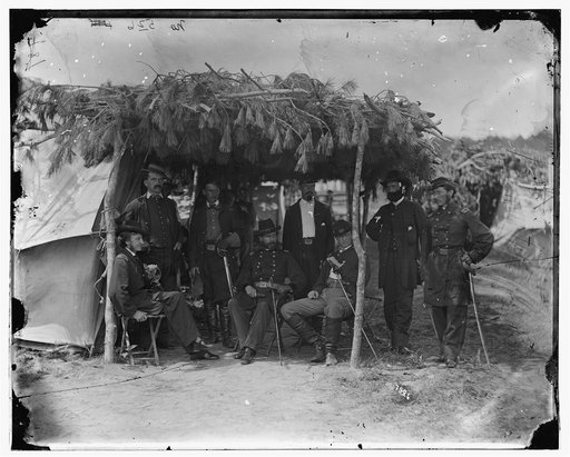 Petersburg, Virginia. Gen. Orlando B. Willcox and staff