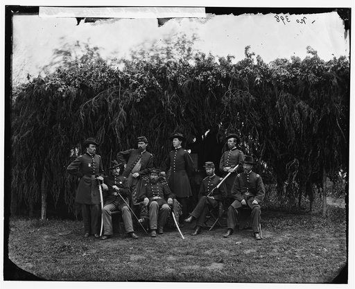Washington, District of Columbia (vicinity)]. Officers of 3d U.S. Infantry