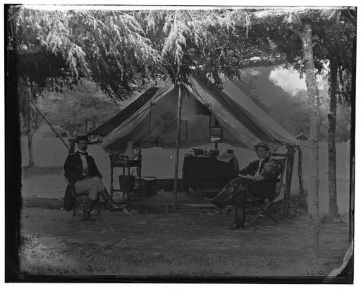 Washington, District of Columbia]. Two officers of Gen. Andrew A. Humpreys' staff